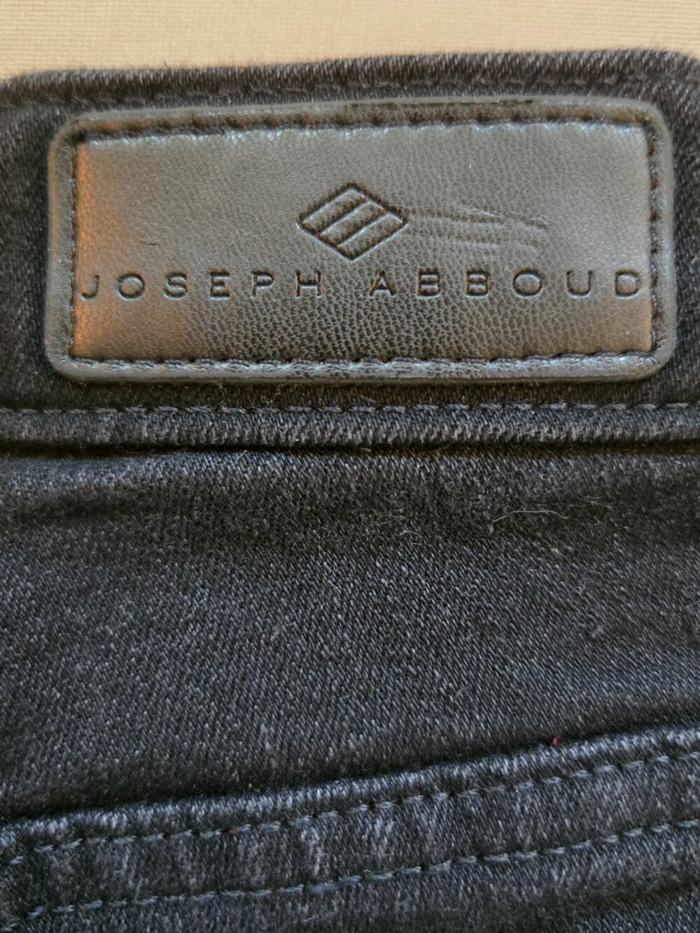 Joseph Abboud Men’s Slim Fit Black Jeans 36x30 Premium Stretch Denim - Picture 5 of 12